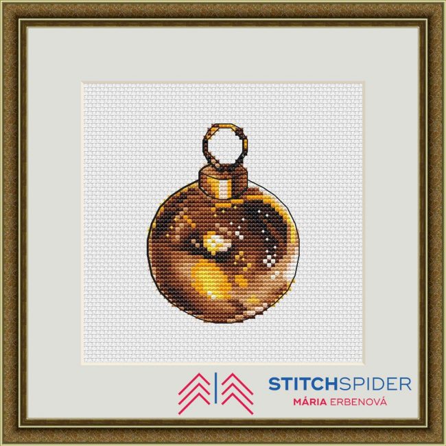 Christmas Golden Ball pattern